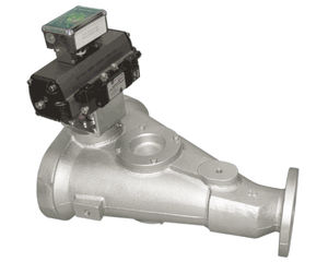 ball valve / electric / diverter / for abrasive fluids