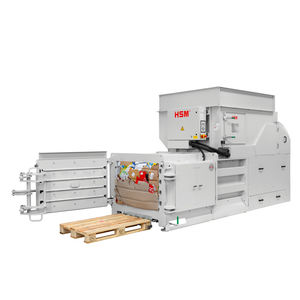 horizontal baling press / top-loading / for cardboard boxes / for paper