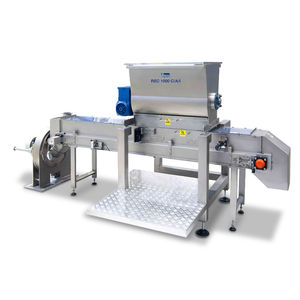 pasta scraps recovery unit with automatic feeder