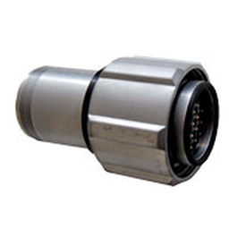 electrical power supply connector / straight / male / crimp