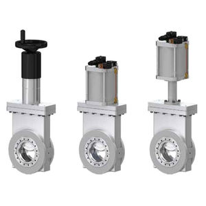 gate valve / with handwheel / pneumatic / shut-off