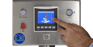 PLC-controlled control unit