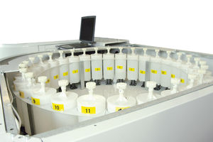 dosing dispenser for the electronics industry / gravimetric / water / automatic