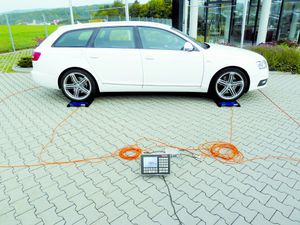 vehicle axle scale