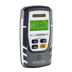 Moisture measuring instrument - DampFinder Compact - Laserliner ...