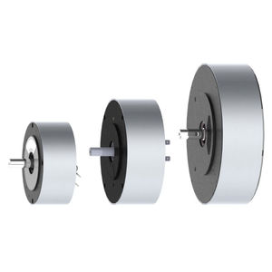 pancake type motor / DC / brushed / high-temperature