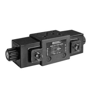 solenoid-operated hydraulic directional control valve