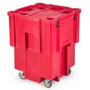 plastic waste container