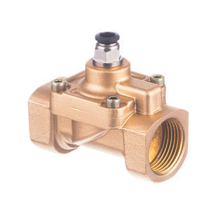 pneumatic-drive solenoid valve