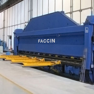 3-roller plate bending machine / hydraulic / CNC