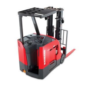 electric forklift / stand-on / handling / counterbalanced