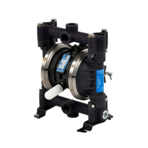 wastewater pump / for chemicals / slurry / air-driven