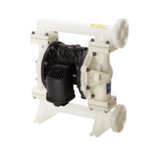 wastewater pump / for chemicals / slurry / air-driven