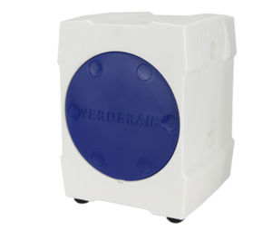 chemical pump / air-driven / double-diaphragm / industrial