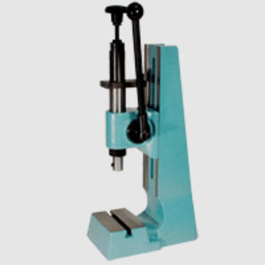 manually-controlled press