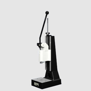 manually-controlled press