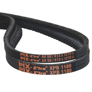 V belt / rubber / industrial / for machines