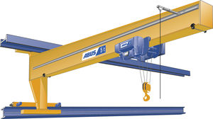 single-girder wall traveling jib crane