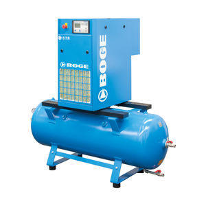 air compressor / stationary / electrically-powered / screw