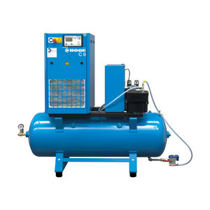 air compressor / stationary / electrically-powered / screw