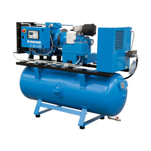 air compressor / stationary / electrically-powered / screw