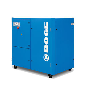 air compressor / stationary / electrically-powered / screw