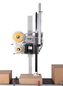 thermal transfer label printer-applicator / multi-color / for cardboard / automatic