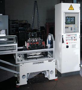 horizontal balancing machine