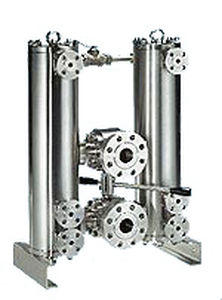 cartridge filter housing