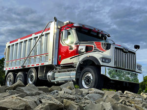 aluminum tilt truck