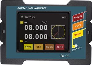XY inclinometer