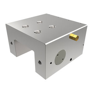 pneumatic clamping element / rail / for profile guide