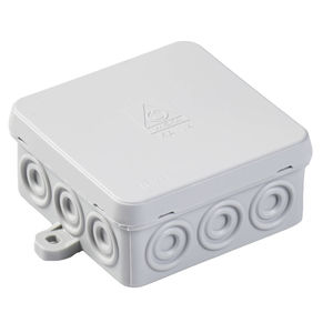 wall-mounted junction box / IP54 / polypropylene / PE
