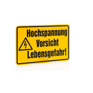 electric risk safety sign 1