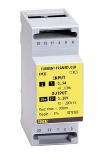 DIN rail current transducer