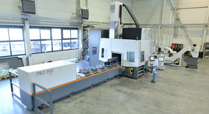5-axis CNC machining center