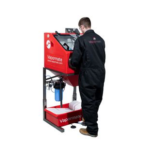wet blast cabinet