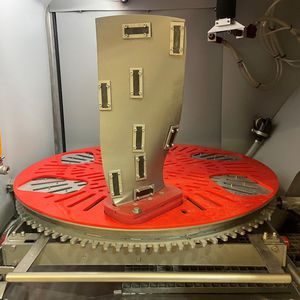 wet blast cabinet