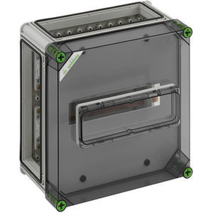 busbar enclosure / wall-mount / rectangular / polycarbonate