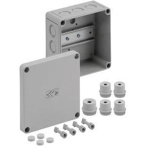 wall-mount enclosure / modular / polystyrene / screw cover