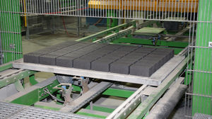 concrete block making machine