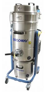 dry vacuum cleaner / hazardous dust / three-phase / industrial