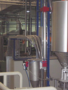 pneumatic conveying metal detector