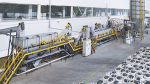 plastic recycling line