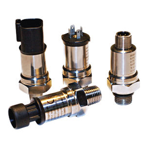 absolute pressure transmitter / strain gauge / analog / stainless steel