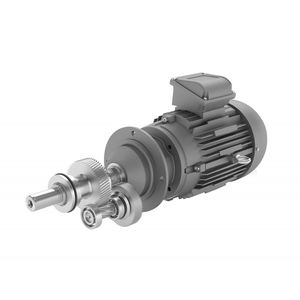 single-phase gear-motor / helical / coaxial / 50 kW...100 kW