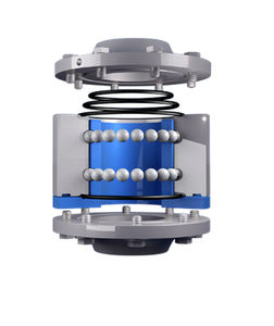 hydraulic fitting / flange / straight / stainless steel