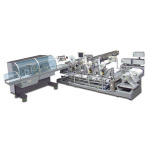 horizontal bagging machine / H-FFS / flow-pack / for wet wipes