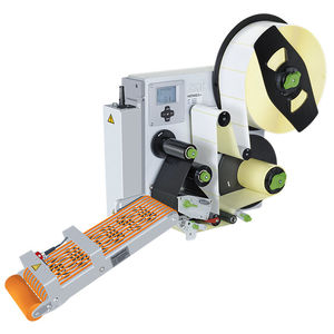 automatic label applicator / for self-adhesive labels / side / top