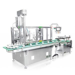 flask filling and capping machine